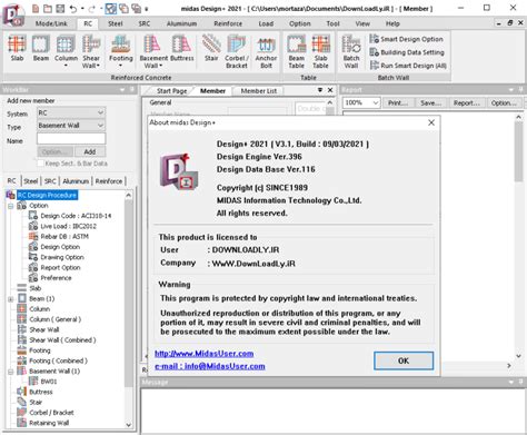 دانلود midas Design+ 2021 v3.1 x64 .